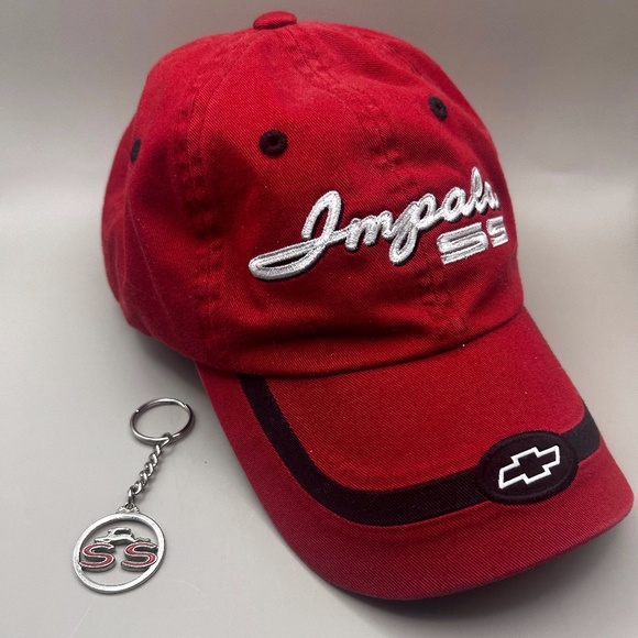 Impala SS Baseball Cap and Impala SS Keychain - Vintage Bundle - Picture 1 of 9